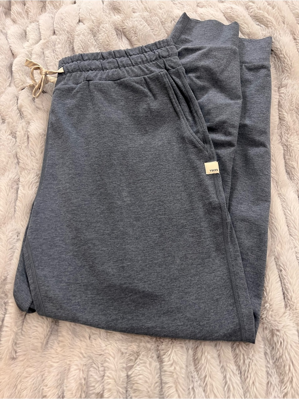 Vuori Blue Heathered Jogger